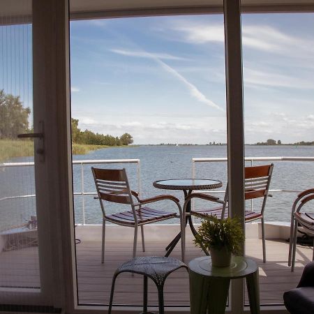 Houseboat Uitzicht Over Veluwemeer, Natuurlokatie, Prachtige Vergezichten Biddinghuizen Exterior foto