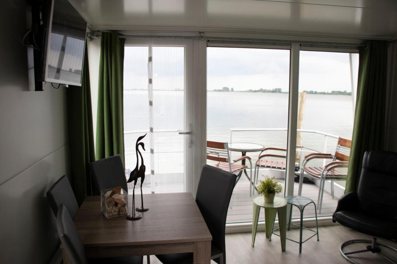 Houseboat Uitzicht Over Veluwemeer, Natuurlokatie, Prachtige Vergezichten Biddinghuizen Exterior foto