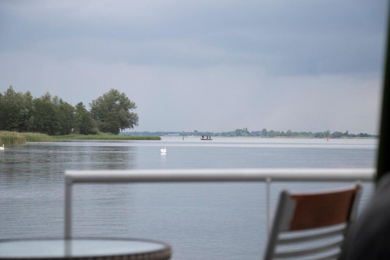 Houseboat Uitzicht Over Veluwemeer, Natuurlokatie, Prachtige Vergezichten Biddinghuizen Exterior foto